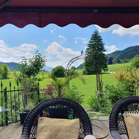 Fritzis Alpenidyll „Sommertraum & Winterromantik” Samerberg Exterior photo