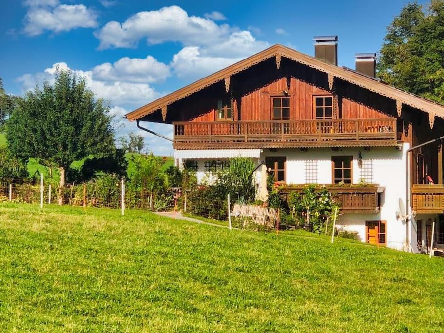 Fritzis Alpenidyll „Sommertraum & Winterromantik” Samerberg Exterior photo