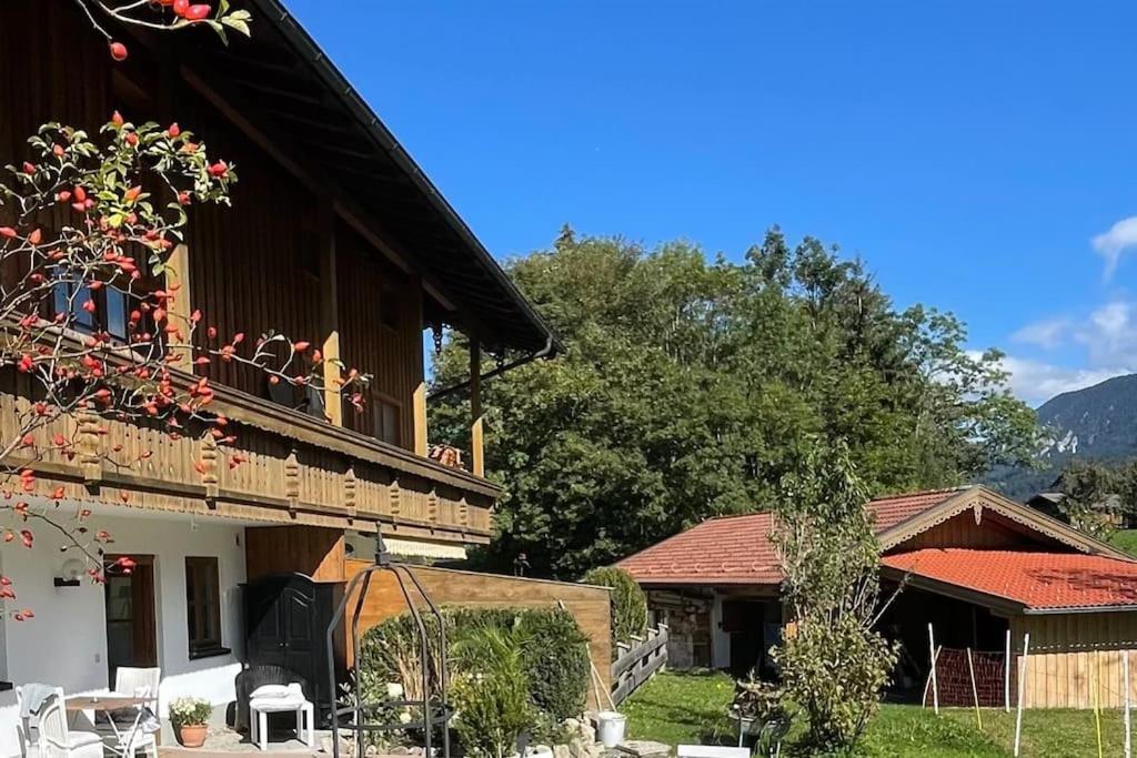 Fritzis Alpenidyll „Sommertraum & Winterromantik” Samerberg Exterior photo